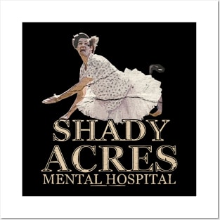 shady acres retro Posters and Art